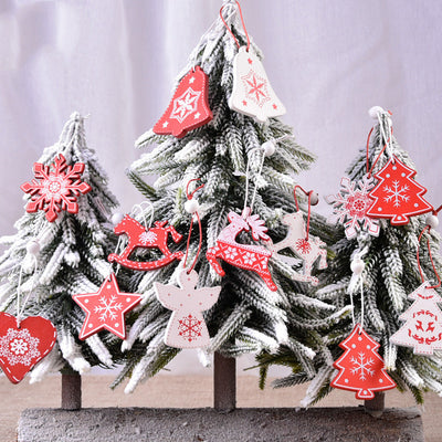 Decorations Creative Christmas Wooden Pendant - My Store