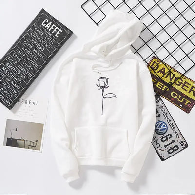 Rosane - Rozendruk Hoodies Sweatshirts Voor Dames - My Store