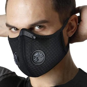 Black Adult Face-mask Training Fitness Bicycle Mask for Men Sport Accessories - My Store