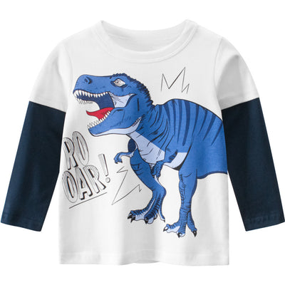 Baby Clothes Boy Cottoming Shirt Children Long Sleeve T-shirt - My Store