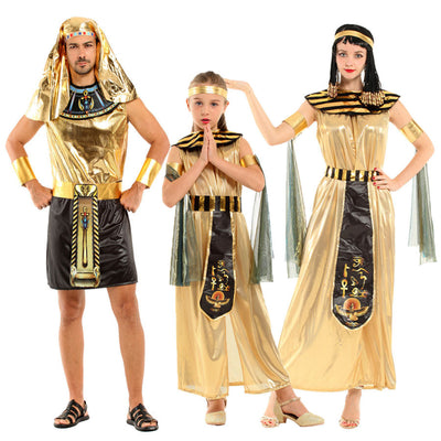 Halloween Cosplay Costume Masquerade Cleopatra Costumes Indian Queen Princess Costumes - My Store