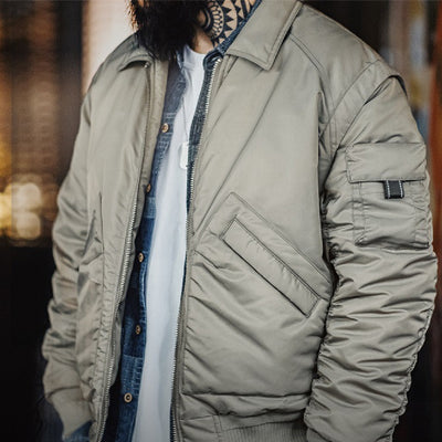 Men's Fashion American Retro Bomber Jacket - My Store