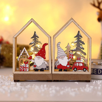 Christmas Decorations New Luminous Cabin - My Store